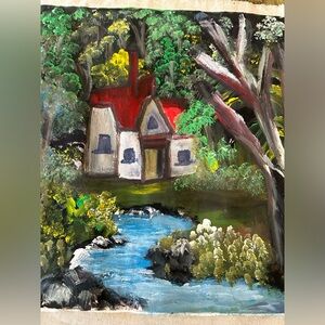 Painting - Primitive painting.